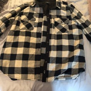 Roots signature flannel long sleeve